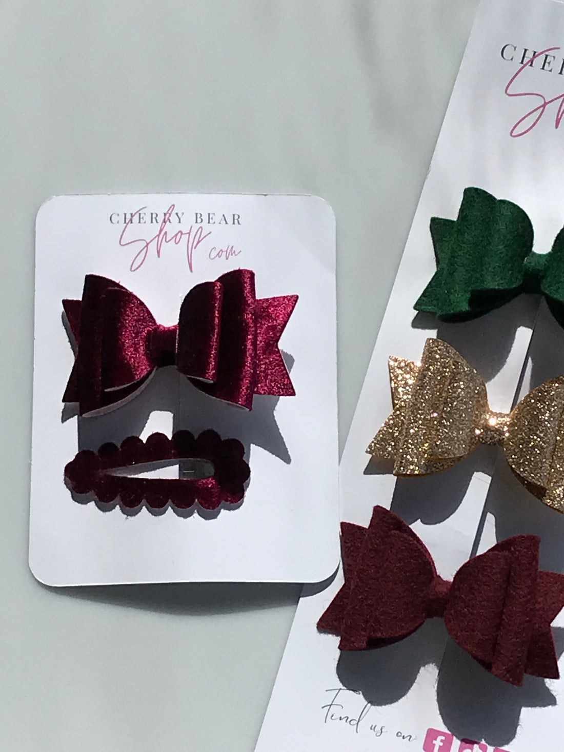 "Adorn in Elegance: Handcrafted Hair Accessories by Cherry Bear"