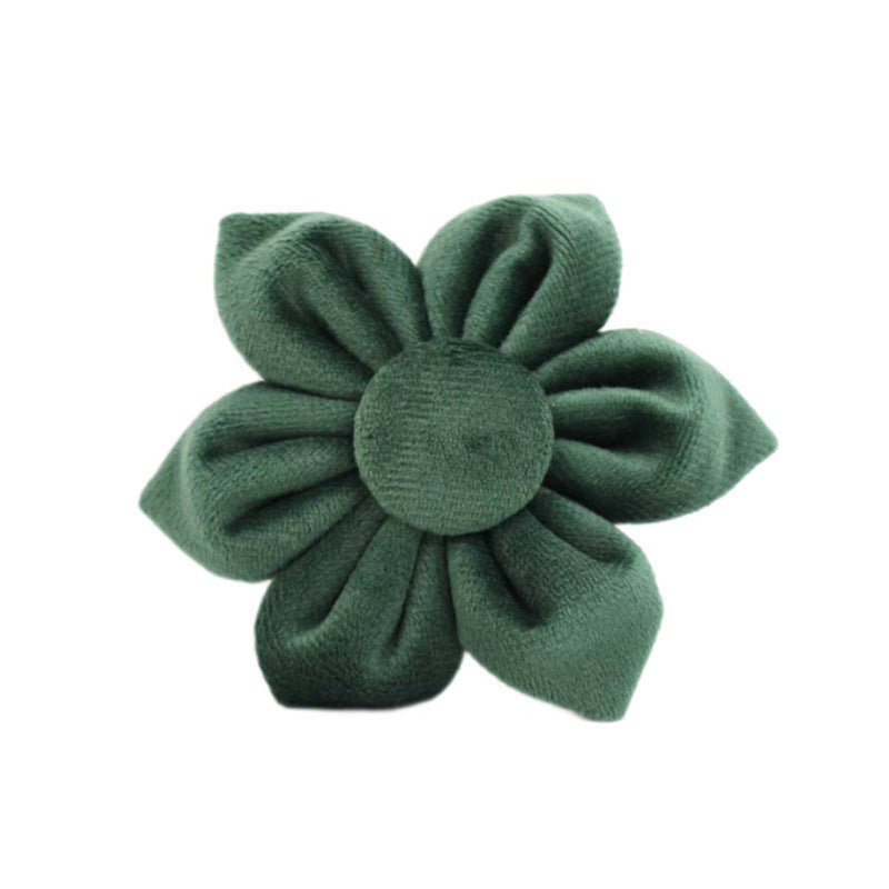 Pet Collar Dog Fabric Velvet