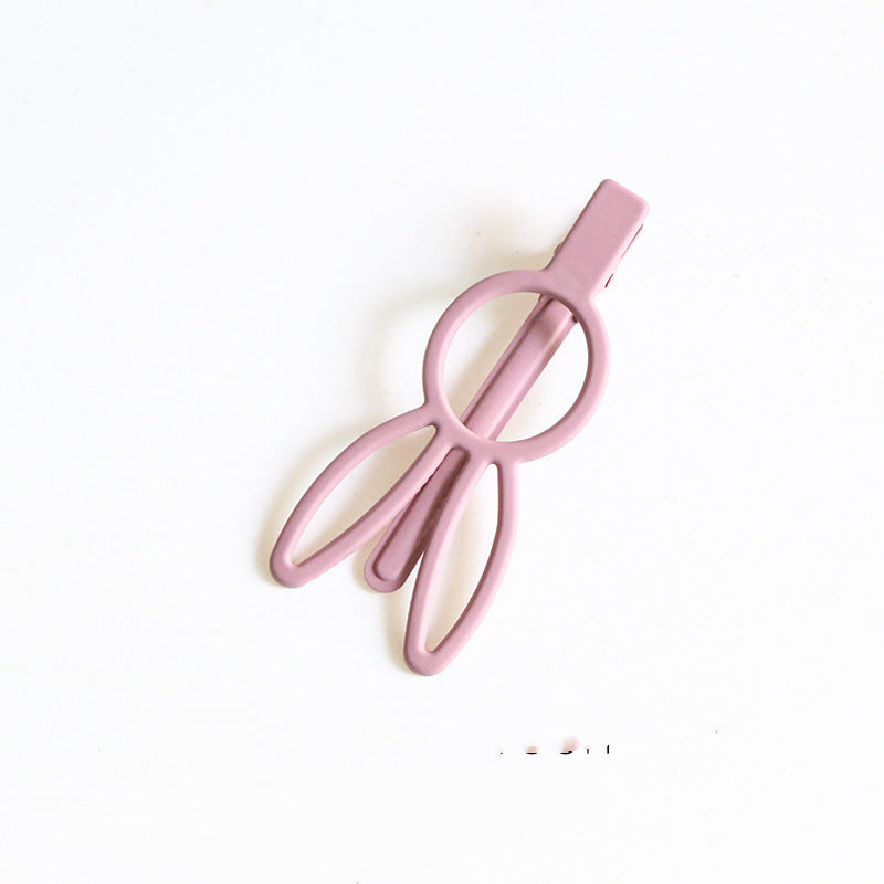 Side Clip Korean Isn Word Clip All-match Cartoon Hair Accessories