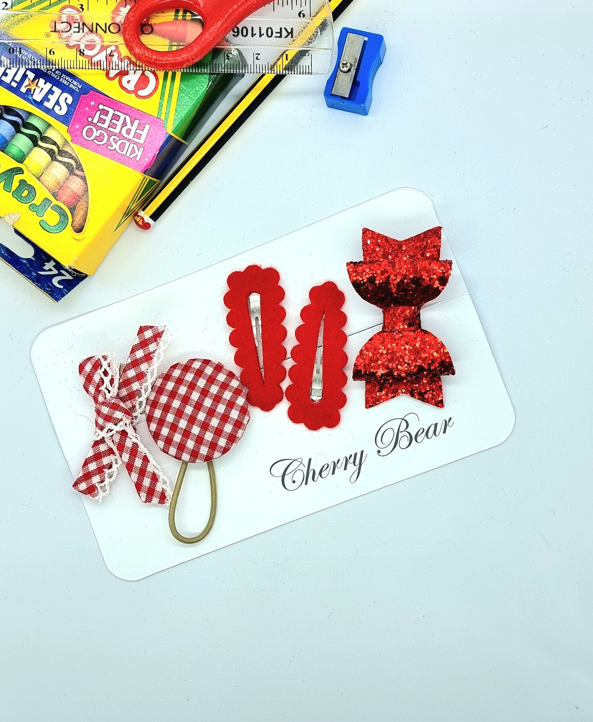 Variety Set School Hair Bows