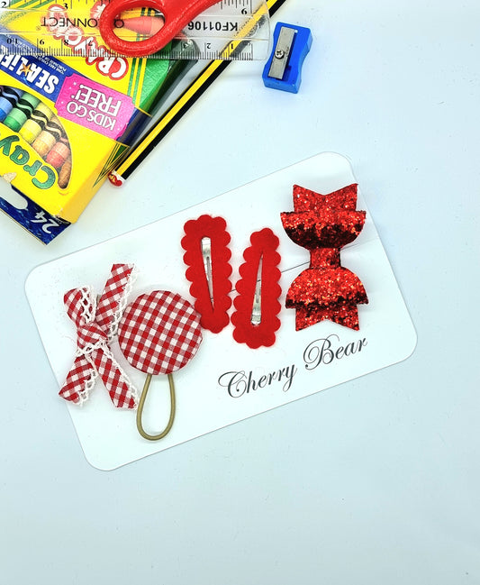Variety Set School Hair Bows