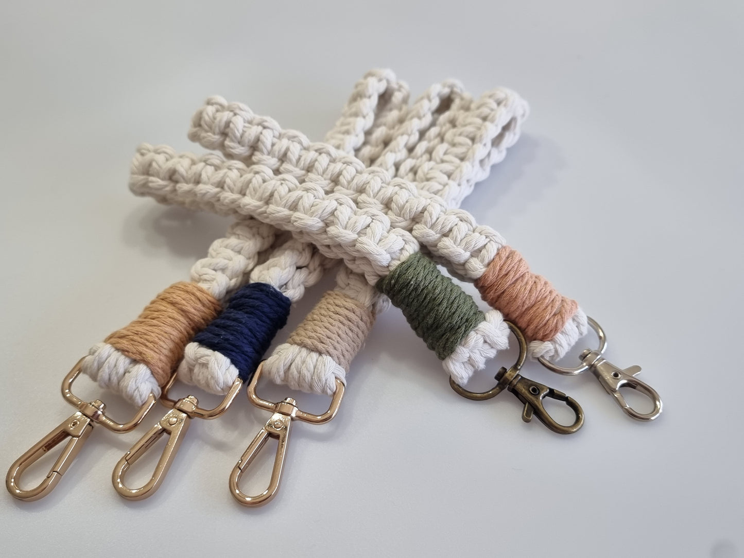 Macrame keyring / Wristlets