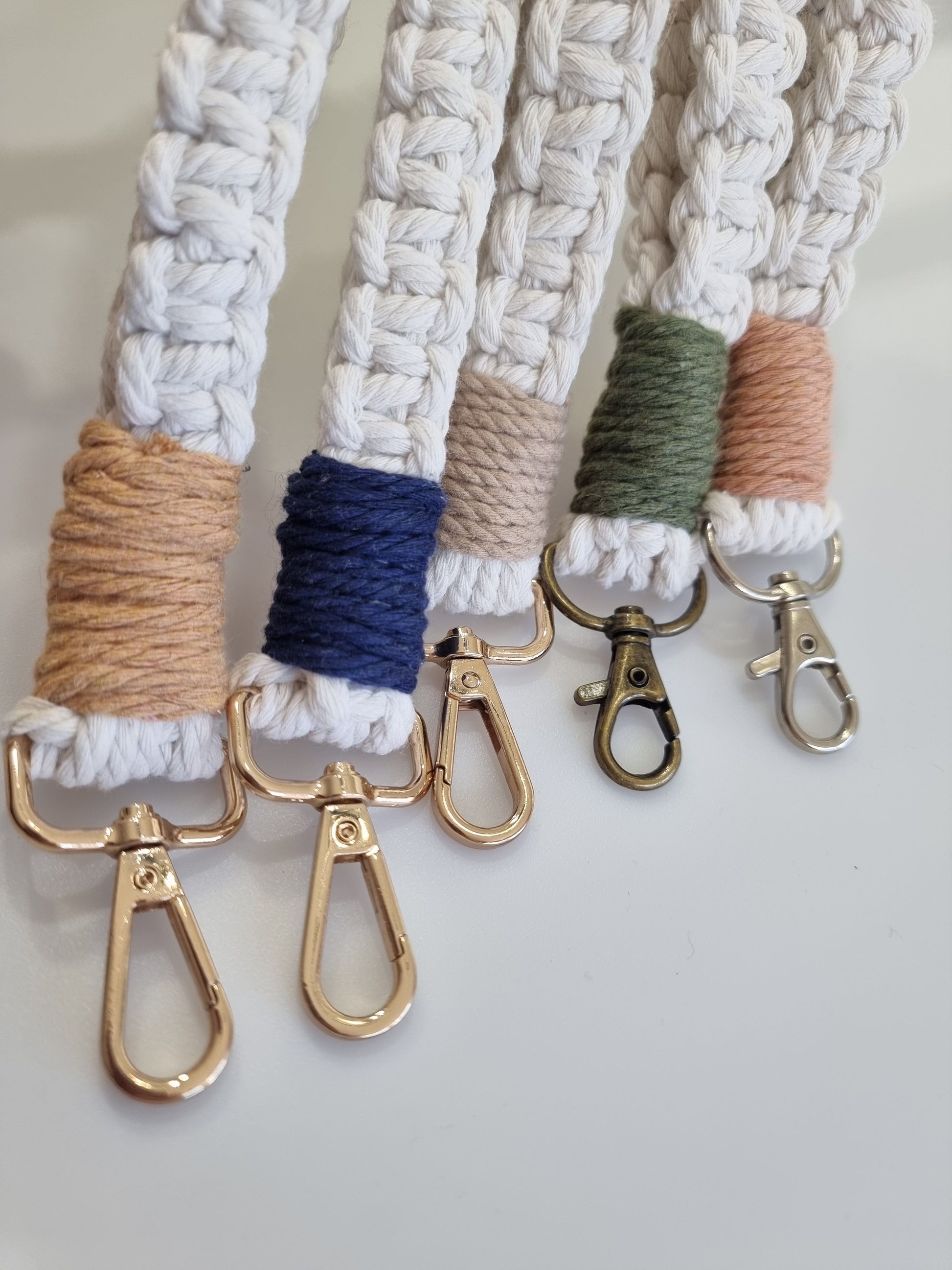Macrame keyring / Wristlets