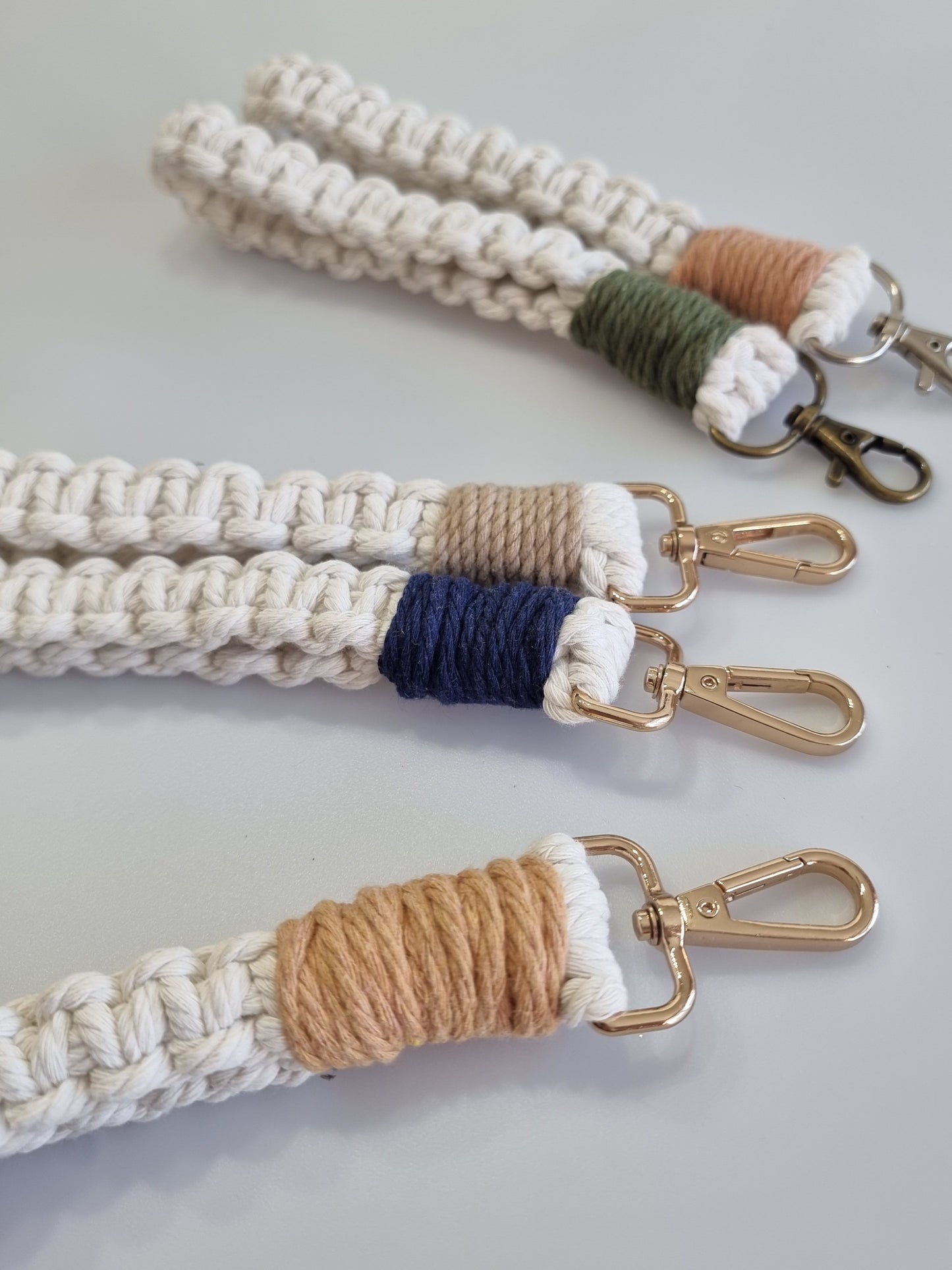 Macrame keyring / Wristlets