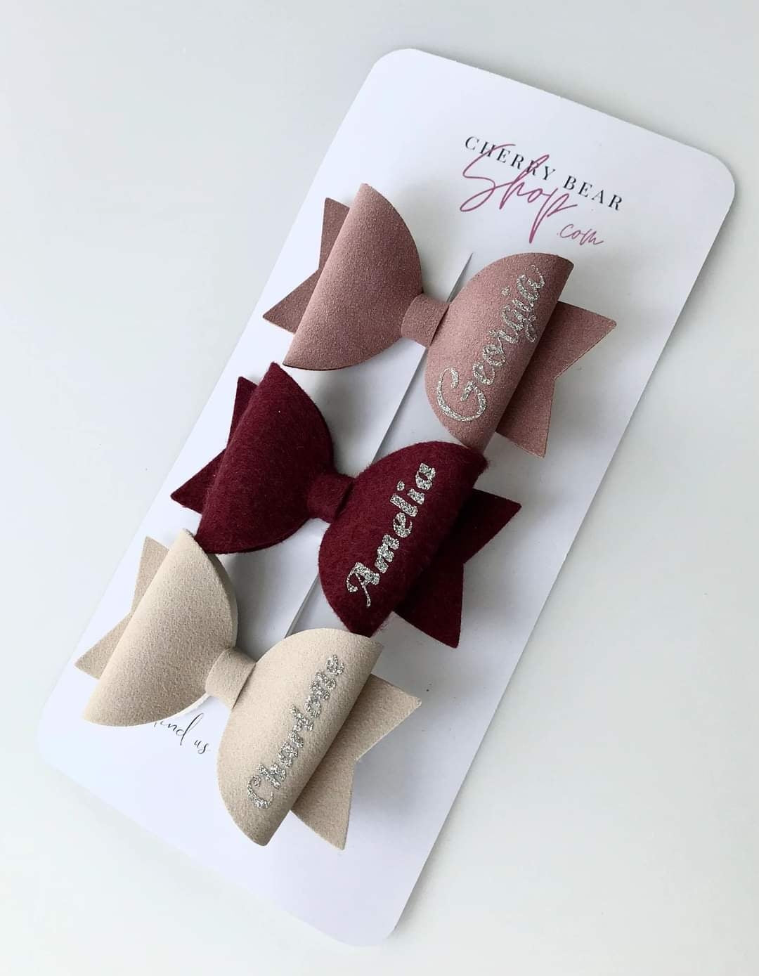 Personalised Hair Bows