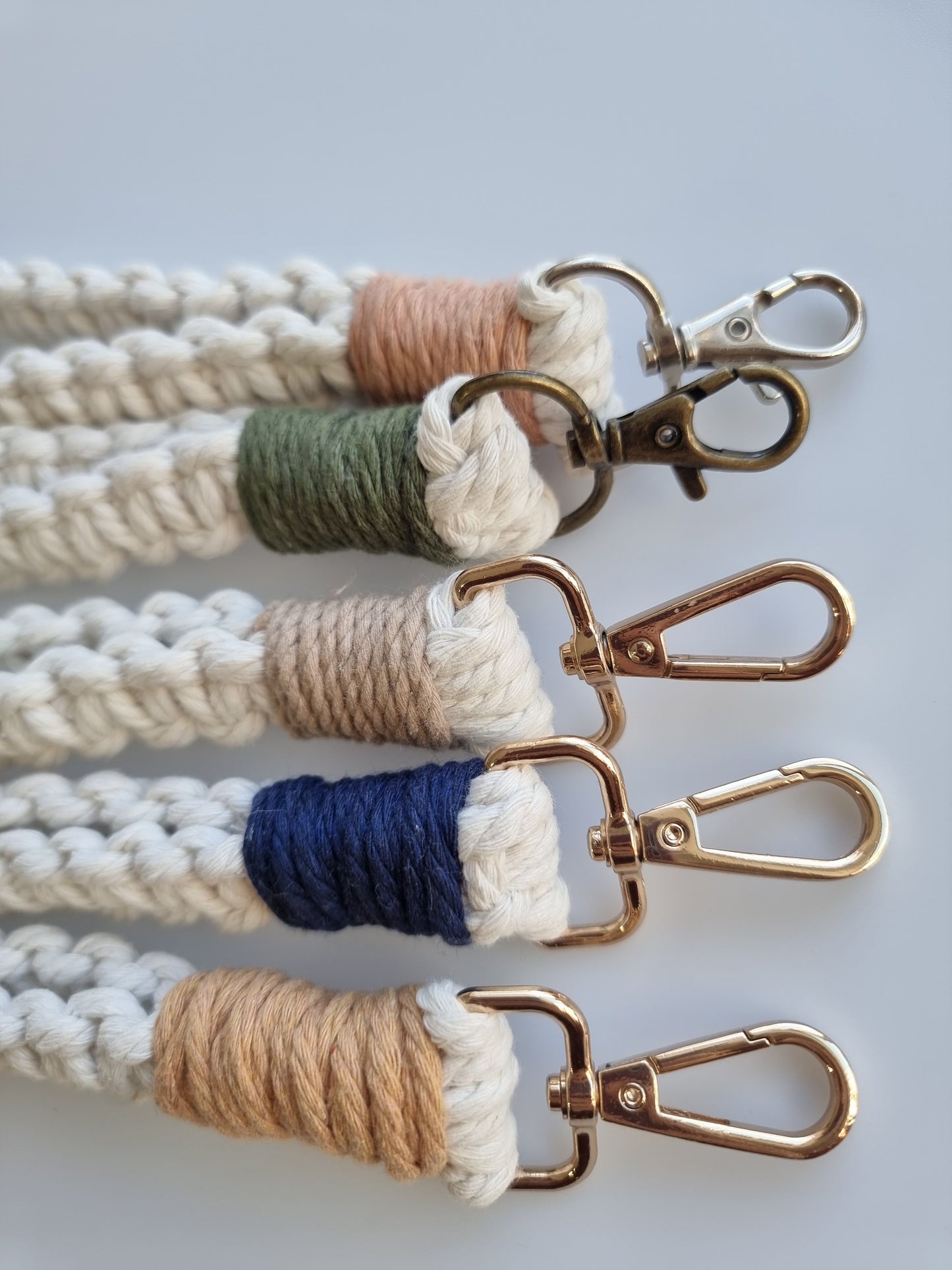 Macrame keyring / Wristlets